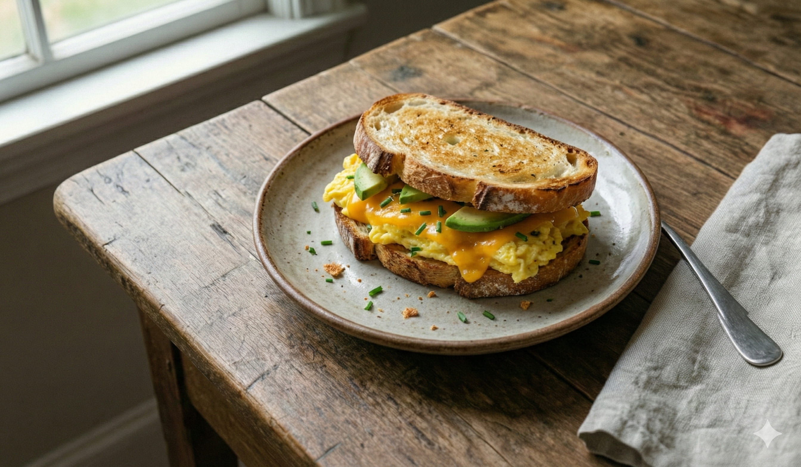 ساندویچ تخم‌مرغ